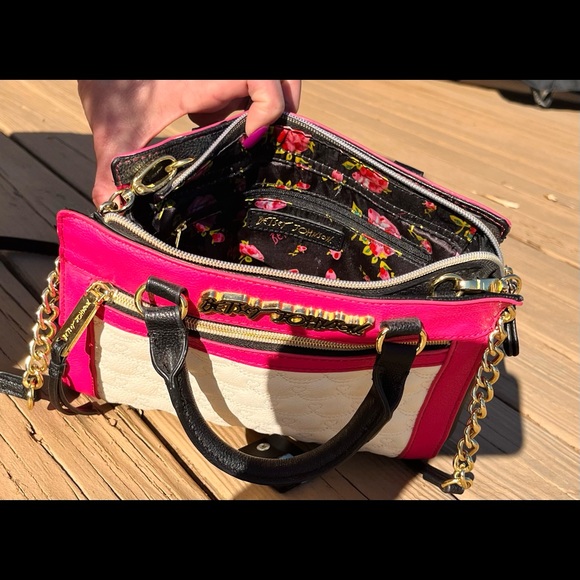 Betsey Johnson Crossbody with Gold Details - Picture 7 of 15
